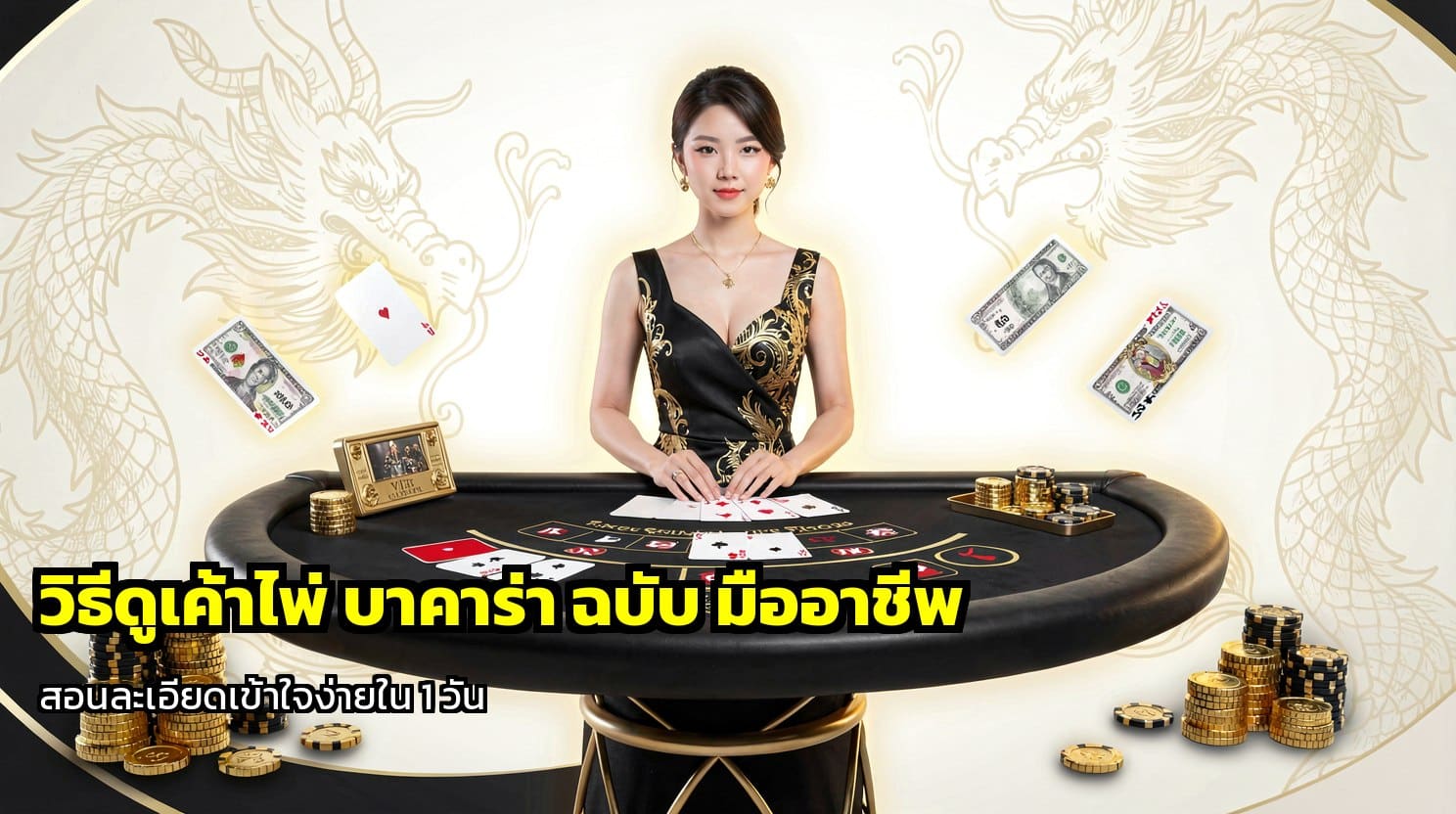 วิธีดูเค้าไพ่ บาคาร่า