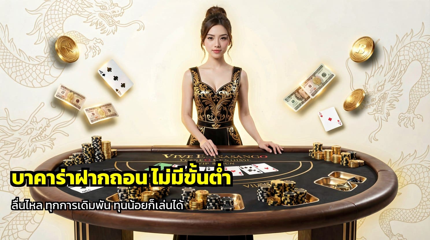 บาคาร่าฝากถอน ไม่มีขั้นต่ำ